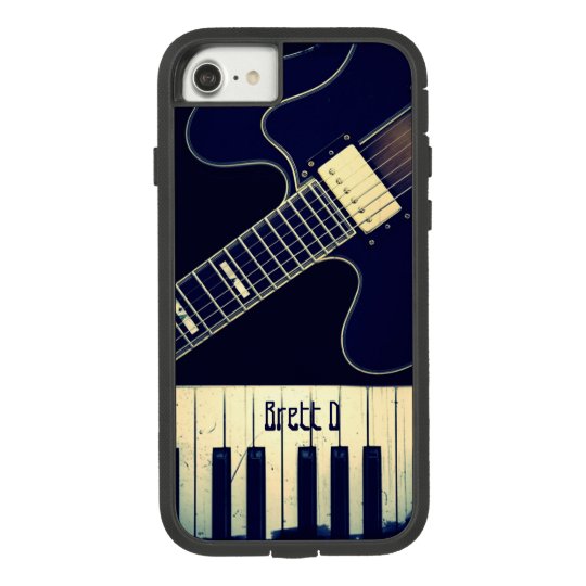 Capa Para iPhone, Case-Mate Guitarra personalizada do teclado de piano do |  Zazzle.com.br