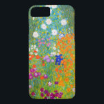 Capa iPhone 8/ 7 Gustav Klimt Bauerngarten Fllower Garden Fine Art<br><div class="desc">Gustav Klimt Bauerngarten Capa de telefone de artes plásticas</div>