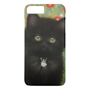 Capa iPhone 8 Plus/7 Plus Gustav Klimt Kitten