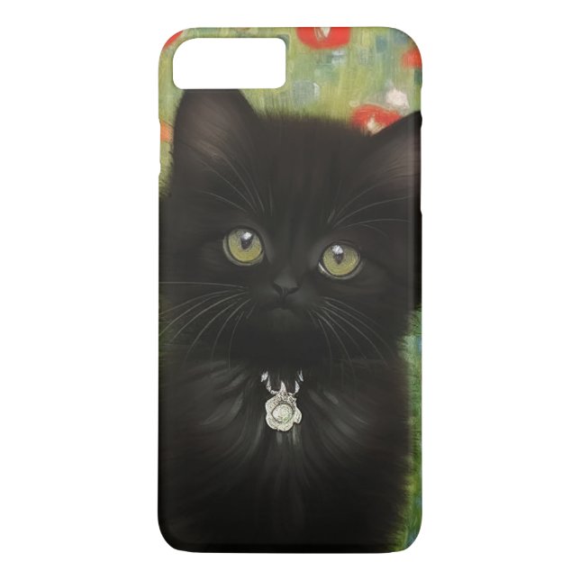 Capa Para iPhone, Case-Mate Gustav Klimt Kitten (Verso)