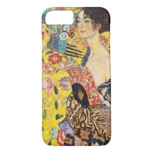 Capa iPhone 8/ 7 Gustav Klimt Lady with Fan