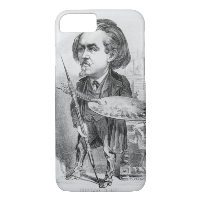 Capa Para iPhone, Case-Mate Gustave Dore (1832-83), caricatura 'de Le Boulev (Verso)