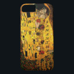 Capa Para iPhone Da Case-Mate Gustavo Klimt o monograma do beijo<br><div class="desc">Um pintor austríaco do symbolist,  1862 - 1918.
Esta é uma pintura a óleo com as camadas de folha de ouro aplicadas que lhe dá uma aparência impressionante.
Adicione seu próprio nome ou remova-o completamente na caixa de texto.</div>