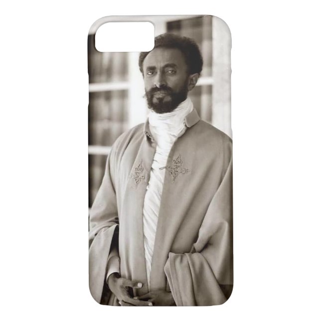Capa Para iPhone, Case-Mate Haile Selassie Case iPhone - Jah Rastafari - (Verso)