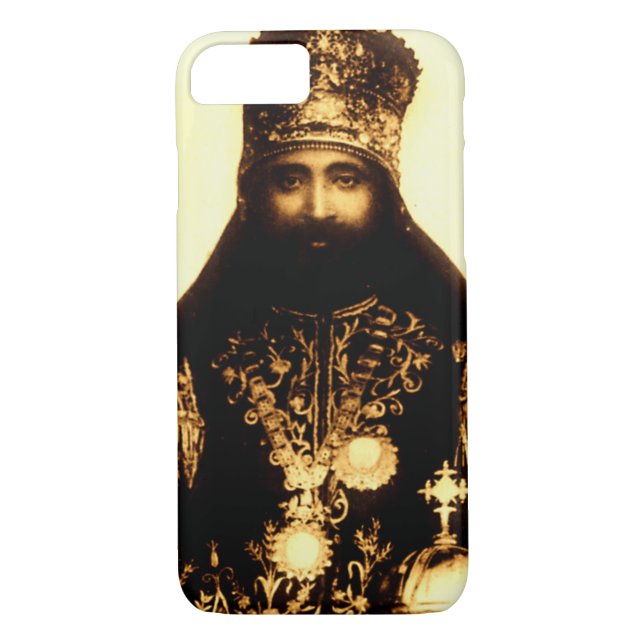 Capa Para iPhone, Case-Mate Haile Selassie Case iPhone - Rastafari - (Verso)