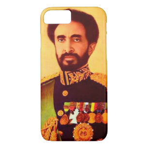 Capa iPhone 8/ 7 Haile Selassie Case iPhone - Rastafari -