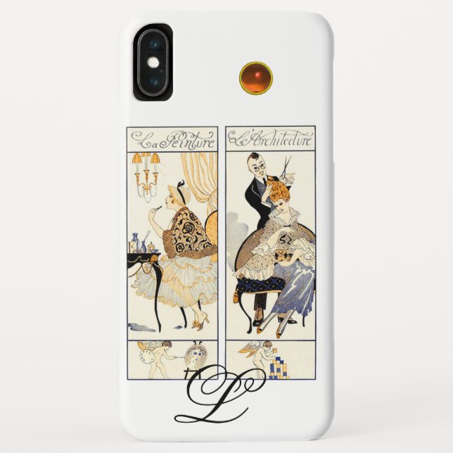 CAPA PARA iPhone, Case-Mate  HAIR STYLIST, FASHION BEAUTY SALON FIGURA ARTISTA (Verso)