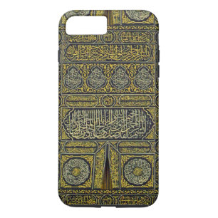 Capa iPhone 8 Plus/7 Plus Haj árabe muçulmano islâmico Kaaba da caligrafi