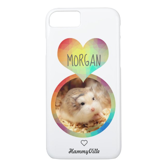 Capa Para iPhone, Case-Mate Hammyville - Coração de Hamster Bonito (Verso)