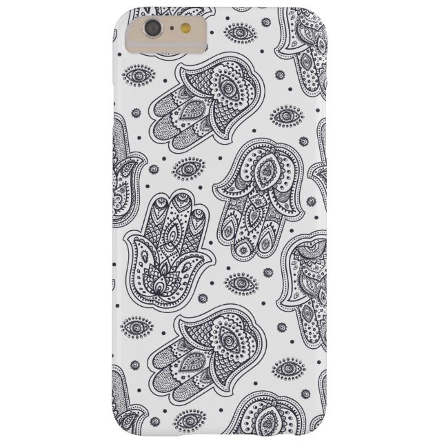 Capa Para iPhone, Case-Mate Hamsa tirado mão inspirado (Verso)