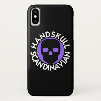 Capa Para iPhone Da Case-Mate HANDSKULL LIV Caso Violet iPhone X P3