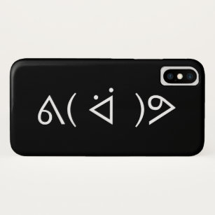 Capa Para iPhone XS Happy Gary ᕕ( ᐛ )ᕗ Memória Emoticon Emoji Texto Ar