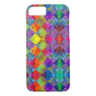 Capa Para iPhone Da Case-Mate [Harlequin Tie-Dye] Verificado Fractal De Diamante