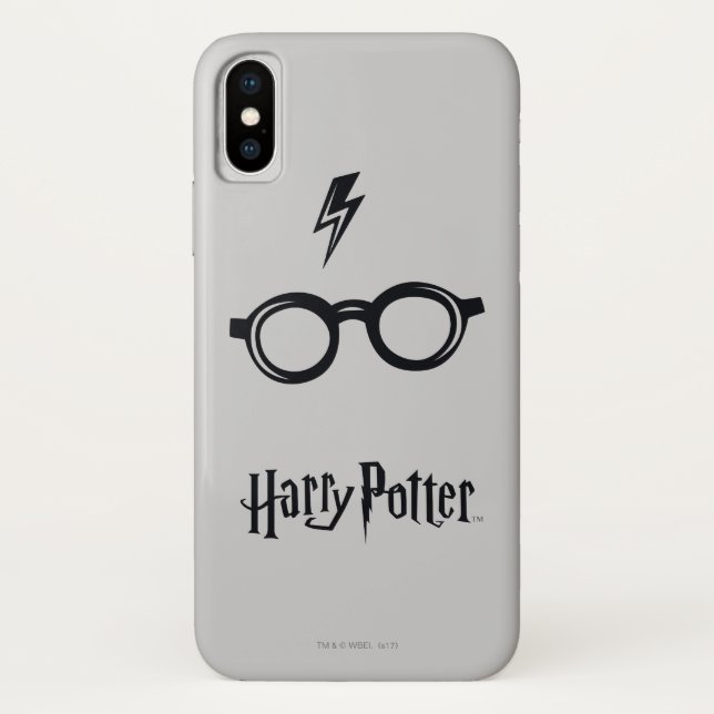 Capa Para iPhone, Case-Mate Harry Potter | Cicatriz e óculos de relâmpago (Verso)