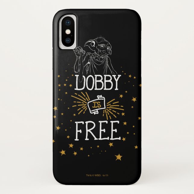 Capa Para iPhone, Case-Mate Harry Potter| Dobby Is Free (Verso)