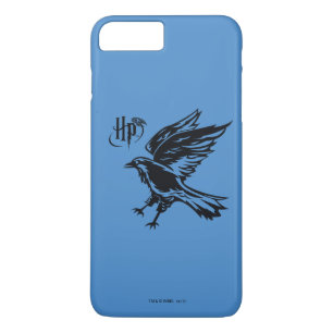 Capa iPhone 8 Plus/7 Plus Harry Potter   Ícone Águia Ravenclaw