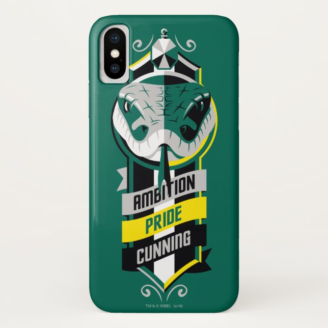 Capa Para iPhone, Case-Mate Harry Potter| Tabuleiros de Casa SLYTHERIN™ Sigil (Verso)