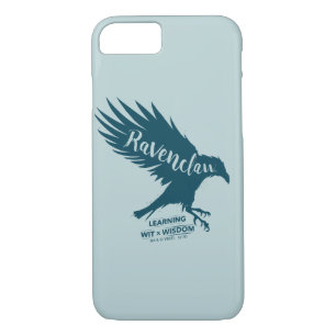 Capa iPhone 8/ 7 Harry Potter   Tipografia da silhueta RAVENCLAW™
