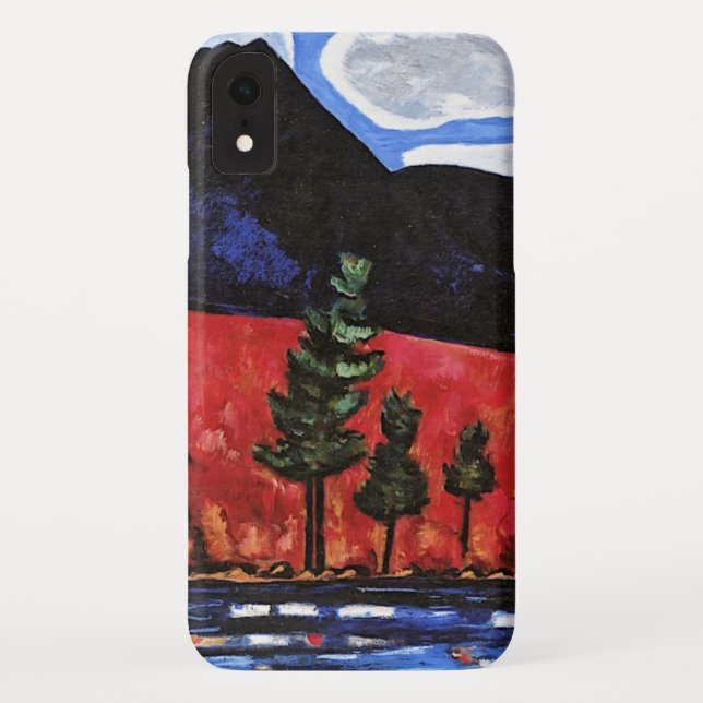 Capa Para iPhone, Case-Mate Hartley - Monte Katahdin, pintura de arte (Verso)