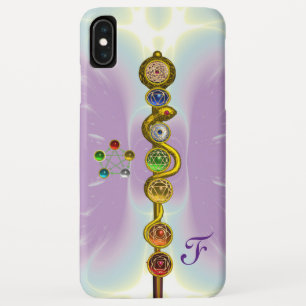 CAPA PARA iPhone DA Case-Mate HASTE DE ASCLEPIUS 7 CHAKRAS, IOGA, ENERGIA