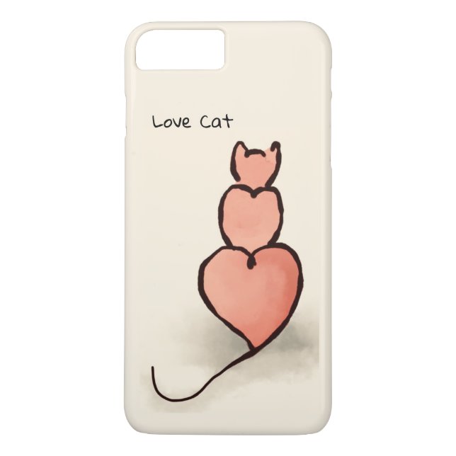 Capa Para iPhone, Case-Mate Heart Cat (Verso)