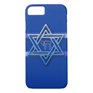 Capa Para iPhone Da Case-Mate Hebrew Chai - Estrela Judaica De David