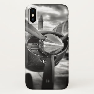 Capa Para iPhone Da Case-Mate Hélice de avião preto e branco