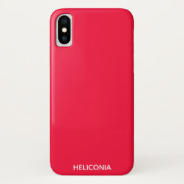 Capa Para iPhone Da Case-Mate Heliconia red color name