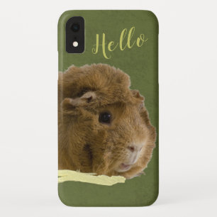Capa Para iPhone Da Case-Mate Hello Cute Guiné Pig com Fotografia Aipo