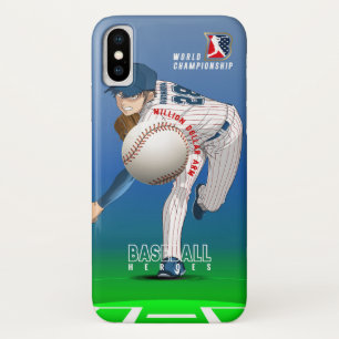 Capa Para iPhone Da Case-Mate Herói do Beisebol com Braço de Um Milhão de Dólare