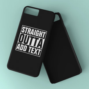 Capa Para iPhone Da Case-Mate HETERO OUTTA - adicione seu texto aqui/crie o seu