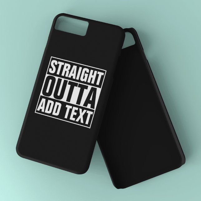 Capa Para iPhone, Case-Mate HETERO OUTTA - adicione seu texto aqui/crie o seu  (Criador carregado)
