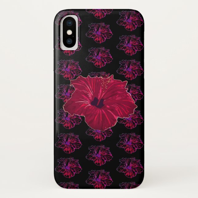 Capa Para iPhone, Case-Mate Hibiscus Love (Verso)