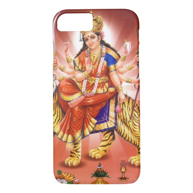 Capa Para iPhone, Case-Mate Hindu Goddess Durga Tiger (Verso)