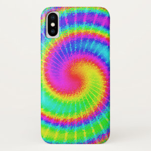 Capa Para iPhone Da Case-Mate Hippie retro 70s psicadélico da tintura do laço