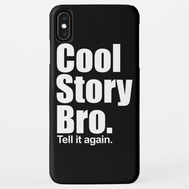 Capa Para iPhone, Case-Mate História legal Bro. (Verso)