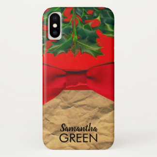 Capa Para iPhone Da Case-Mate Holly Sai e Monograma de Arco Vermelho