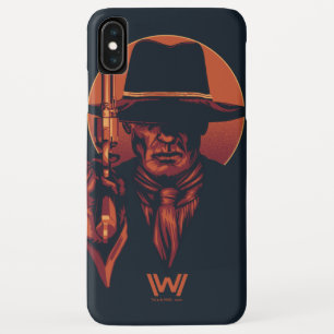 Capa Para iPhone Da Case-Mate Homem de Westworld   no preto com revólver