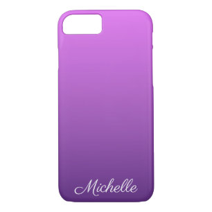 Capa iPhone 8/ 7 Homem roxo personalizado