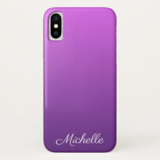 Capa Para iPhone Da Case-Mate Homem roxo personalizado