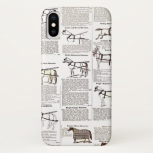 Capa Para iPhone Da Case-Mate Horse Antique Advertising Newpaper Art