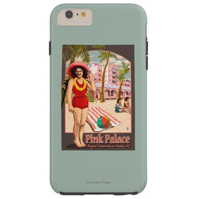 Capa Para iPhone, Case-Mate Hotel havaiano real em Havaí (Verso)