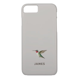 Capa iPhone 8/ 7 Hummingbird Personalizado
