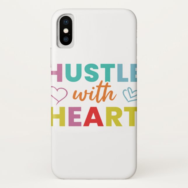 Capa Para iPhone, Case-Mate Hustle com Coração (Verso)