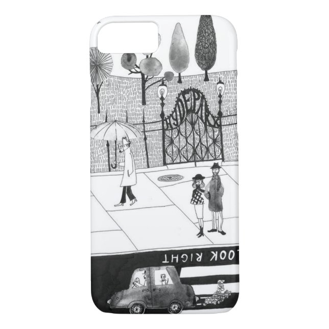 CAPA PARA iPhone, Case-Mate  HYDE PARK CURB (Verso)