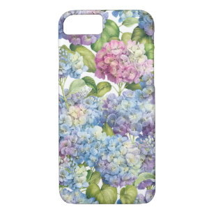 Capa iPhone 8/ 7 Hydrangeas na flor