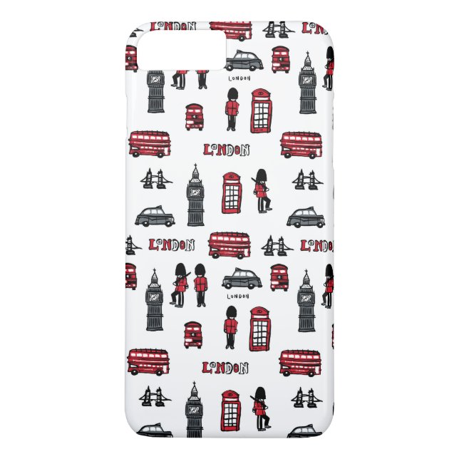 Capa Para iPhone, Case-Mate Ícones de Londres (Verso)