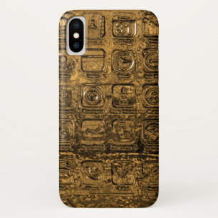 Capa Para iPhone Da Case-Mate Ícones Dourados do telemóvel