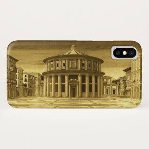 Capa Para iPhone X IDEAL CITY Renaissance Architect, Dourado Amarelo