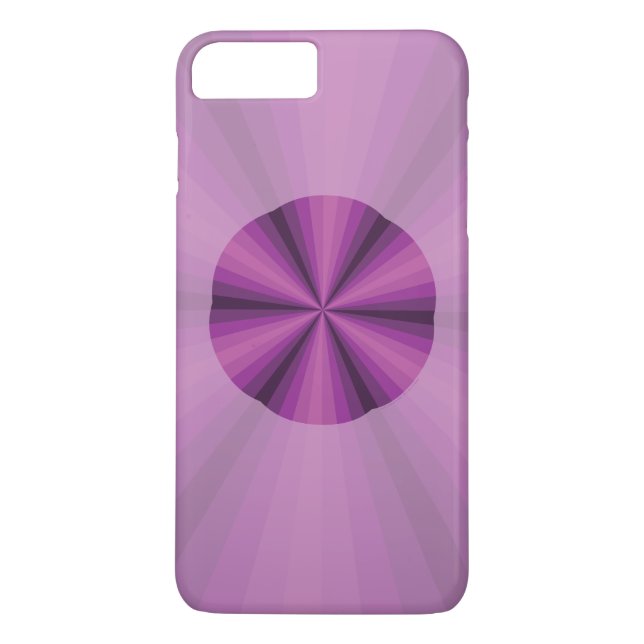 Capa Para iPhone, Case-Mate Ilusões Ópticas Maleta Roxa (Verso)